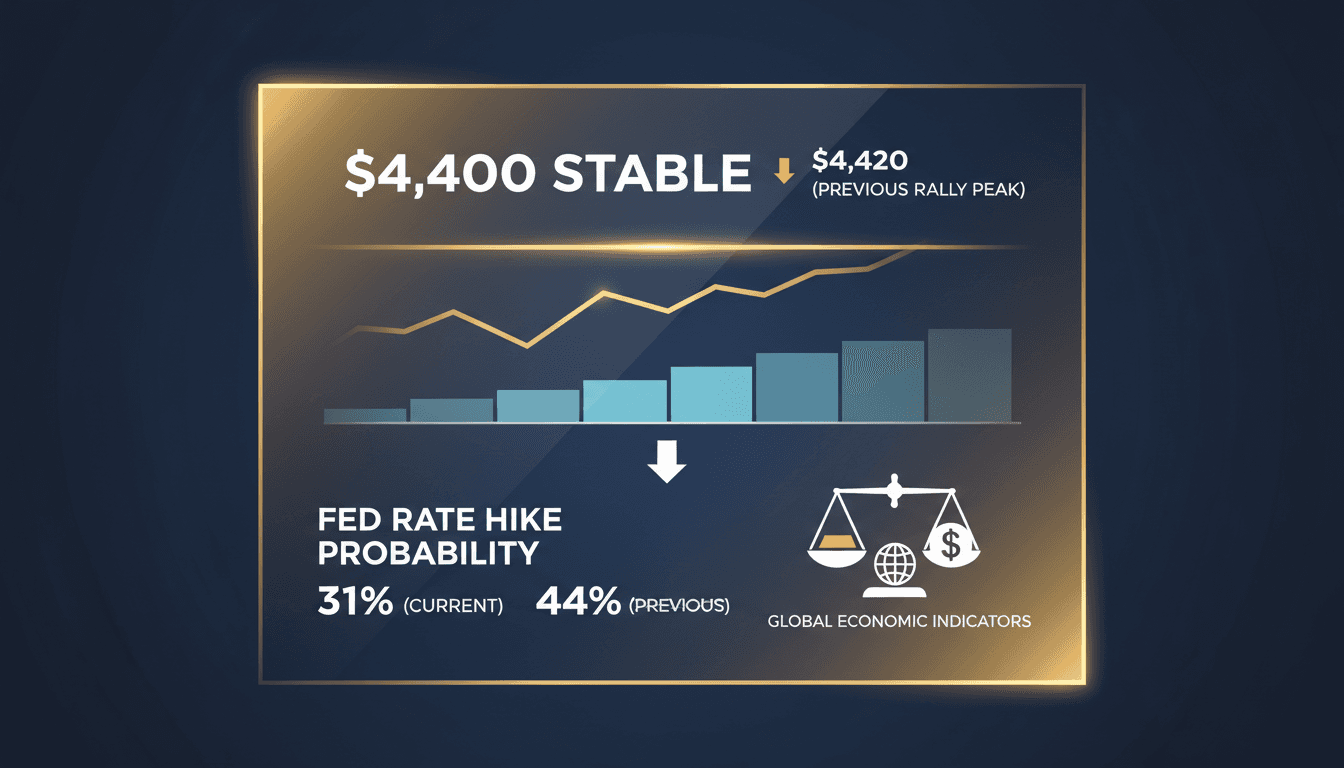 Gold bars with fluctuating price graphs in the background.