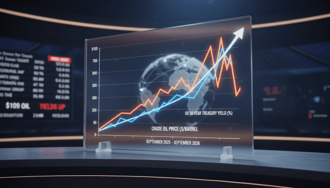 Global Bond Markets Experience Sell-Off as Oil Prices Surge to $109 Amid Middle East Tensions