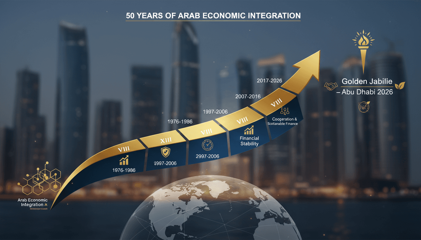 Arab Monetary Fund to Host 50th Anniversary Celebrations in Abu Dhabi