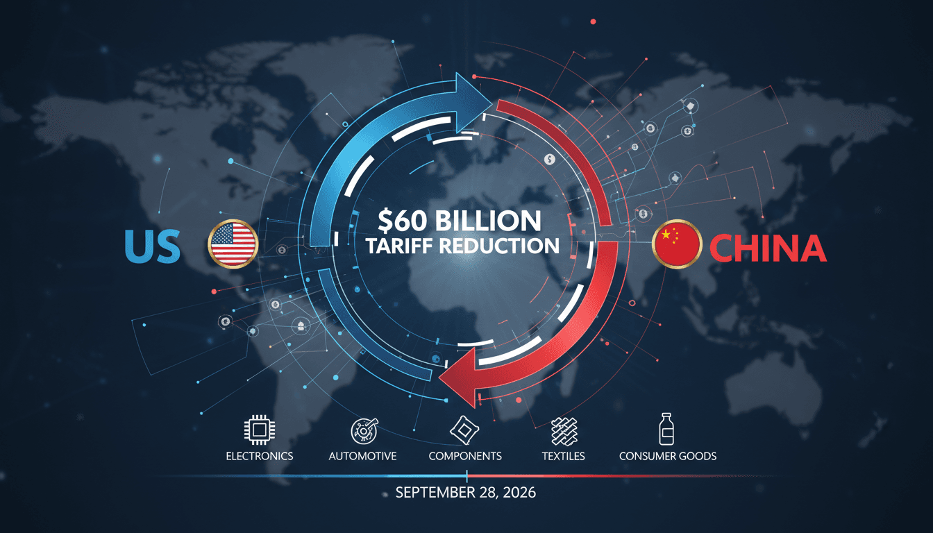 US and China Announce Tariff Reductions on $60 Billion in Non-Sensitive Goods