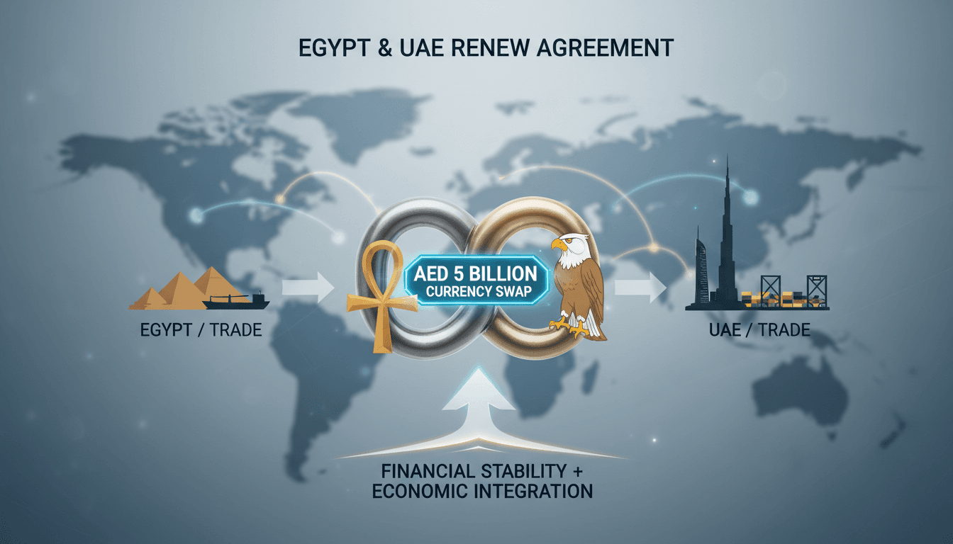 Egypt and UAE Renew AED 5 Billion Currency Swap Agreement