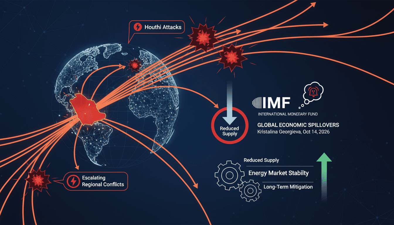Infographic showing oil flow from Saudi Arabia and potential disruptions due to Houthi attacks.
