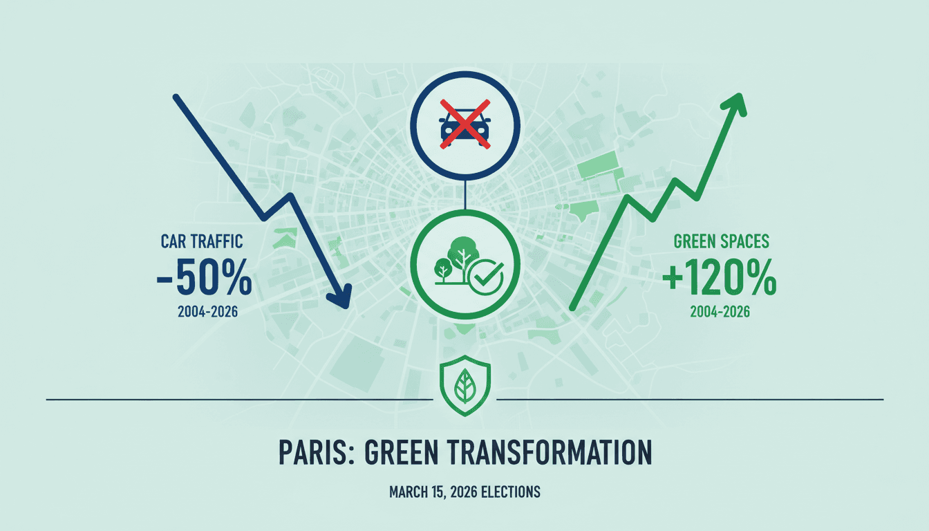 Paris mayoral candidates endorse green urban policies ahead of March 15 elections