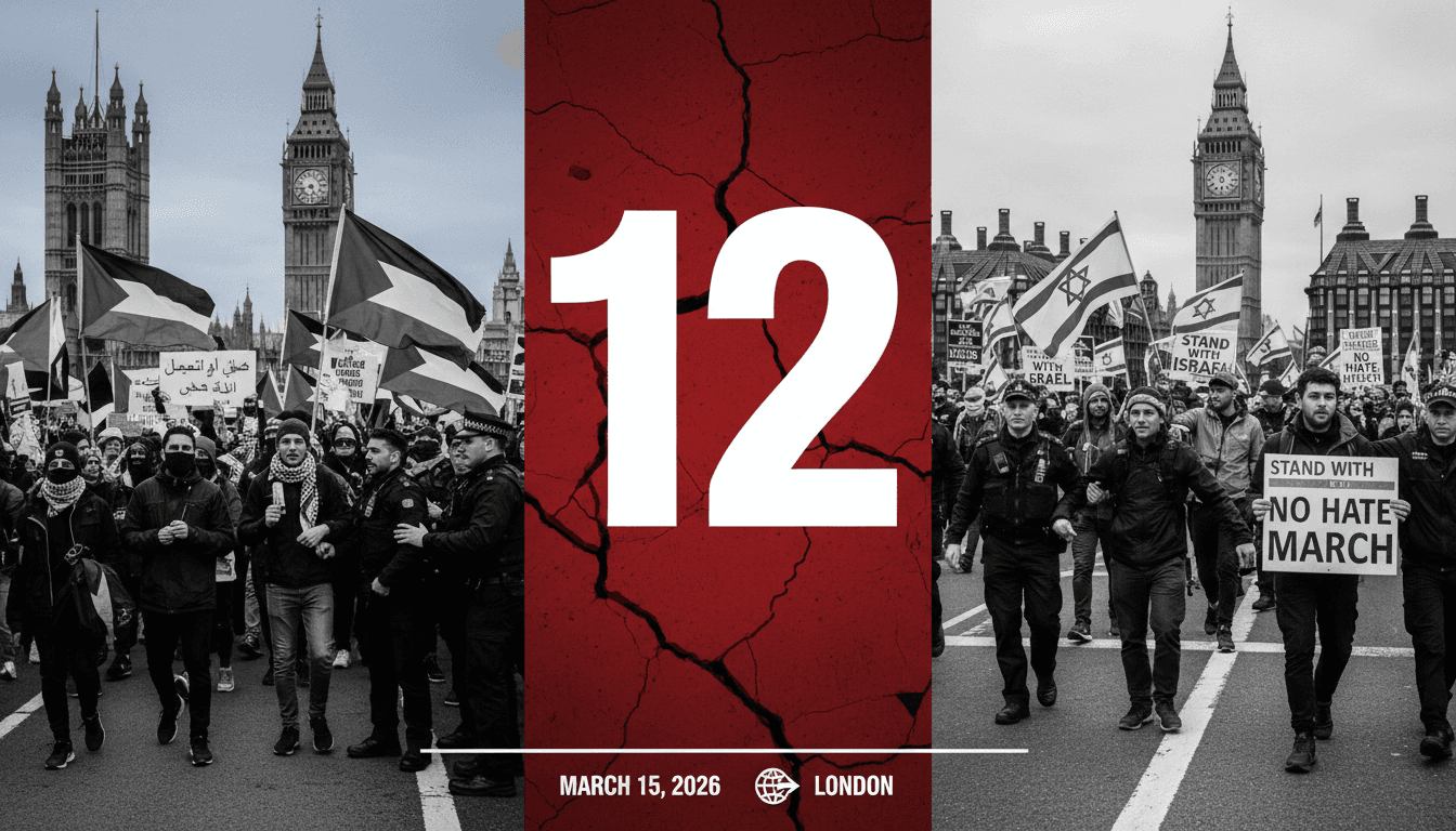 Twelve Arrests Made at Al-Quds Day Rally in London Amid Government Ban