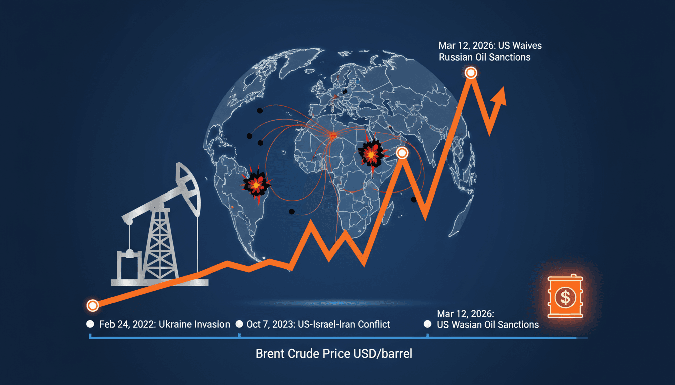 US Temporarily Lifts Sanctions on Russian Oil Amid Rising Global Energy Prices