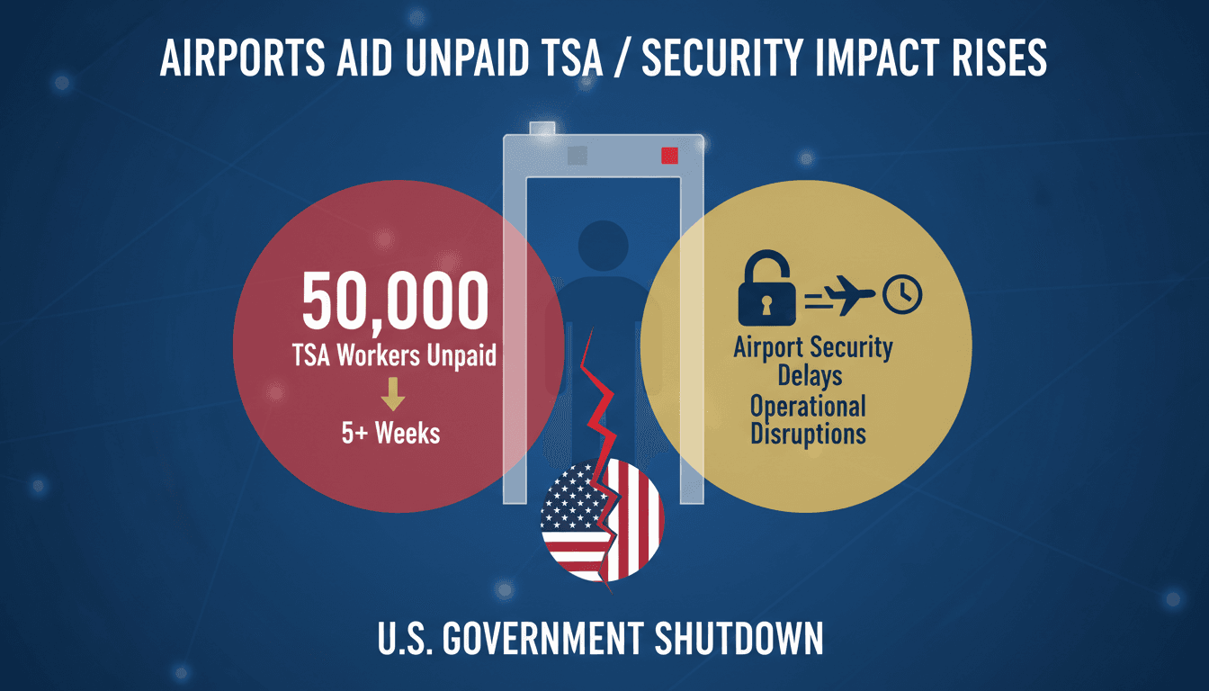U.S. Airports Launch Donation Drives for Unpaid TSA Workers Amid Ongoing Government Shutdown