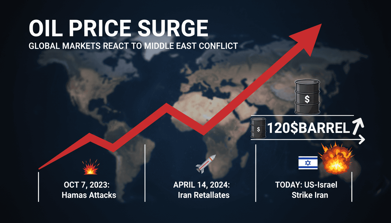 US-Israeli Military Action Against Iran Triggers Oil Price Surge