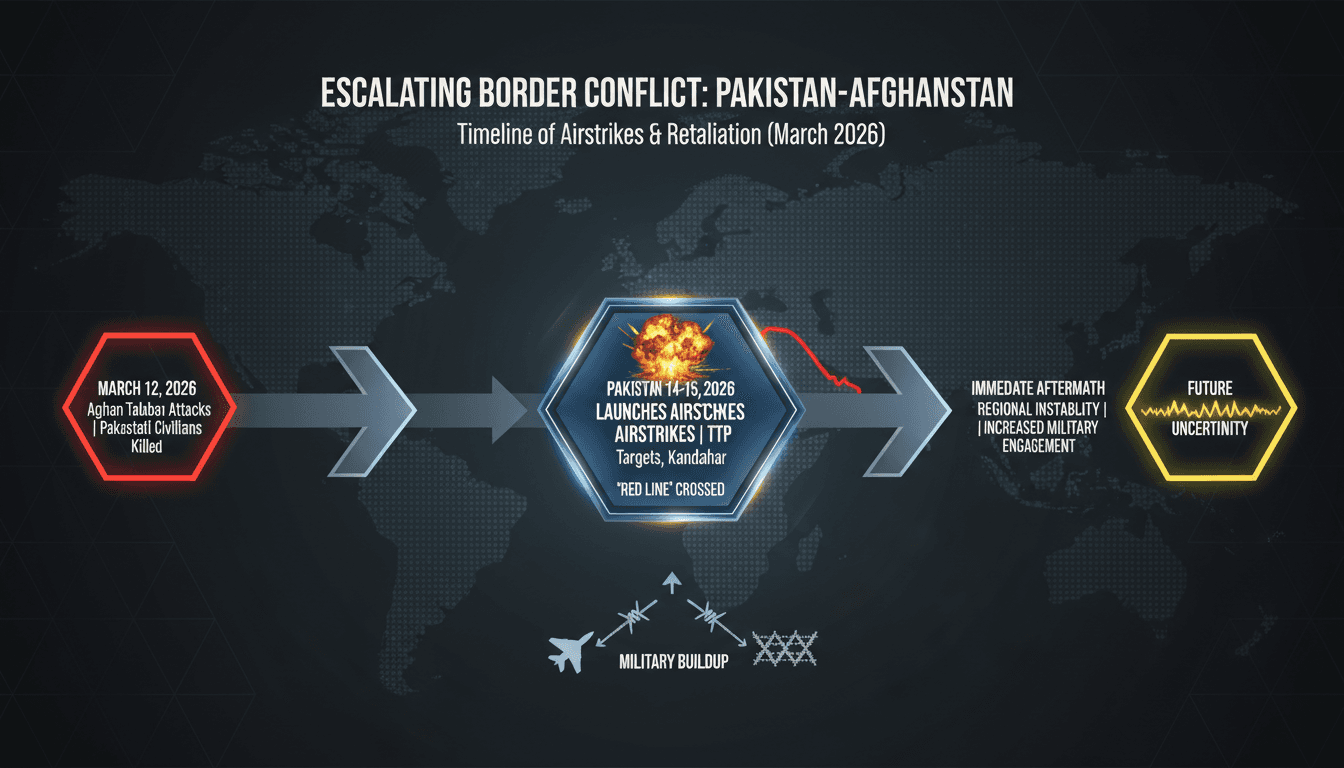 Pakistan Launches Airstrikes Against TTP Targets in Afghanistan Amid Escalating Border Conflict