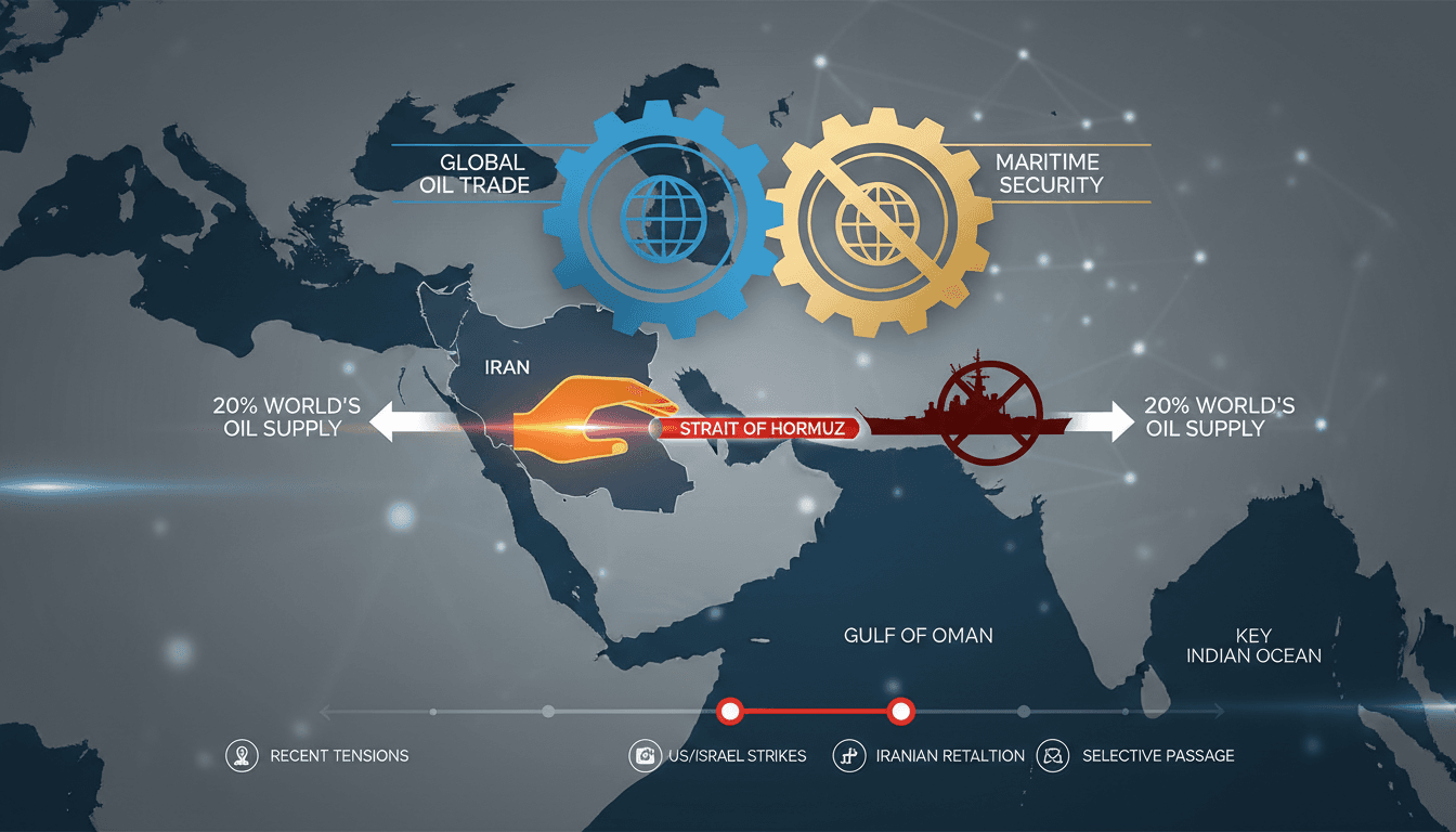 Iran Allows Selective Vessel Passage Through Strait of Hormuz Amid U.S. Naval Coalition Requests