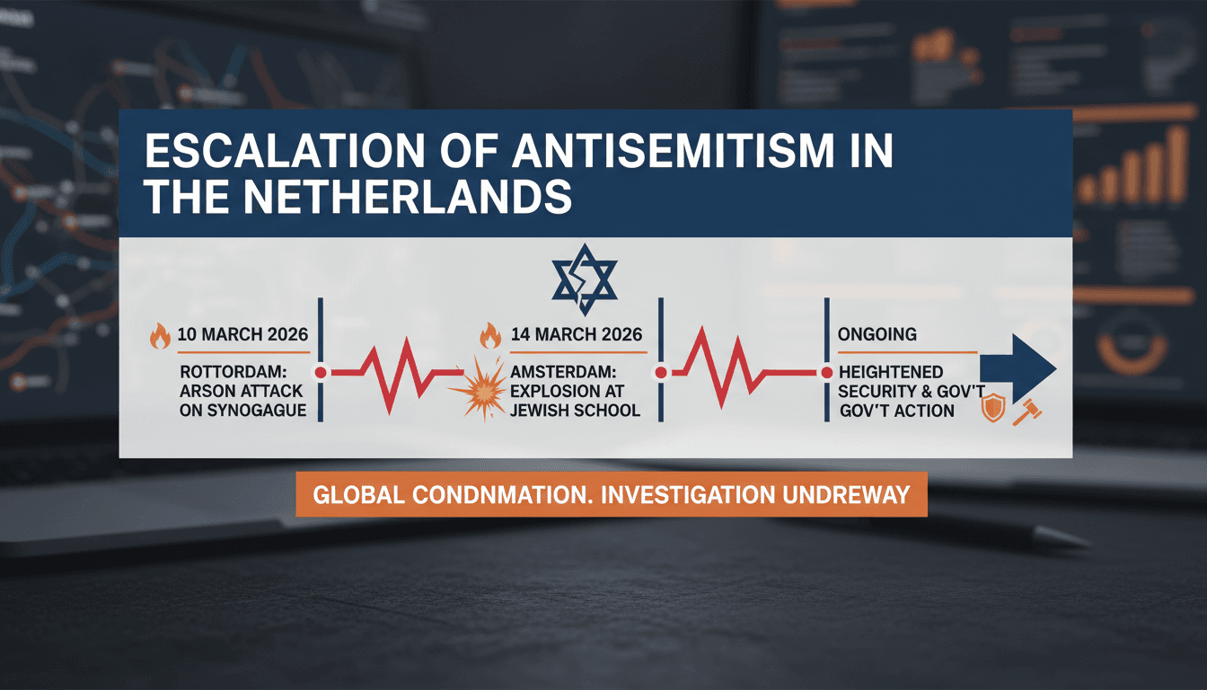 Explosion at Jewish School in Amsterdam Confirmed as Antisemitic Attack