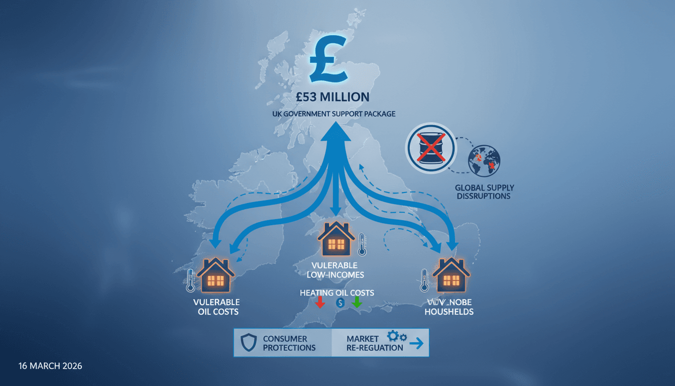 UK Government Unveils £53 Million Support for Households Amid Heating Oil Crisis