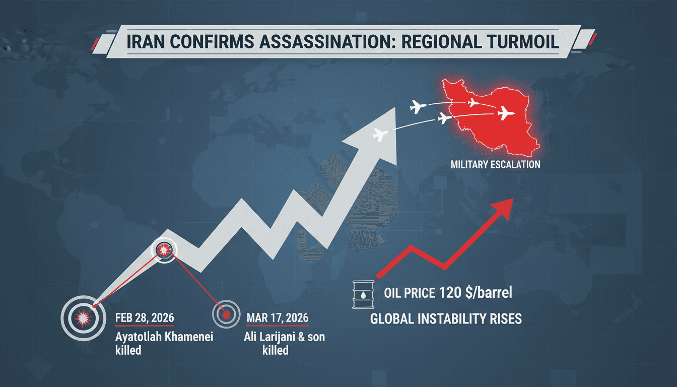 Iran Confirms Assassination of Supreme National Security Council Secretary Ali Larijani and Son in Israeli Airstrike Near Tehran