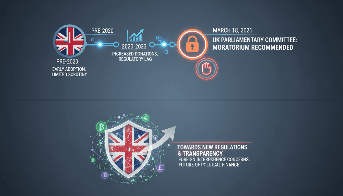 UK Parliament Committee Calls for Moratorium on Cryptocurrency Political Donations