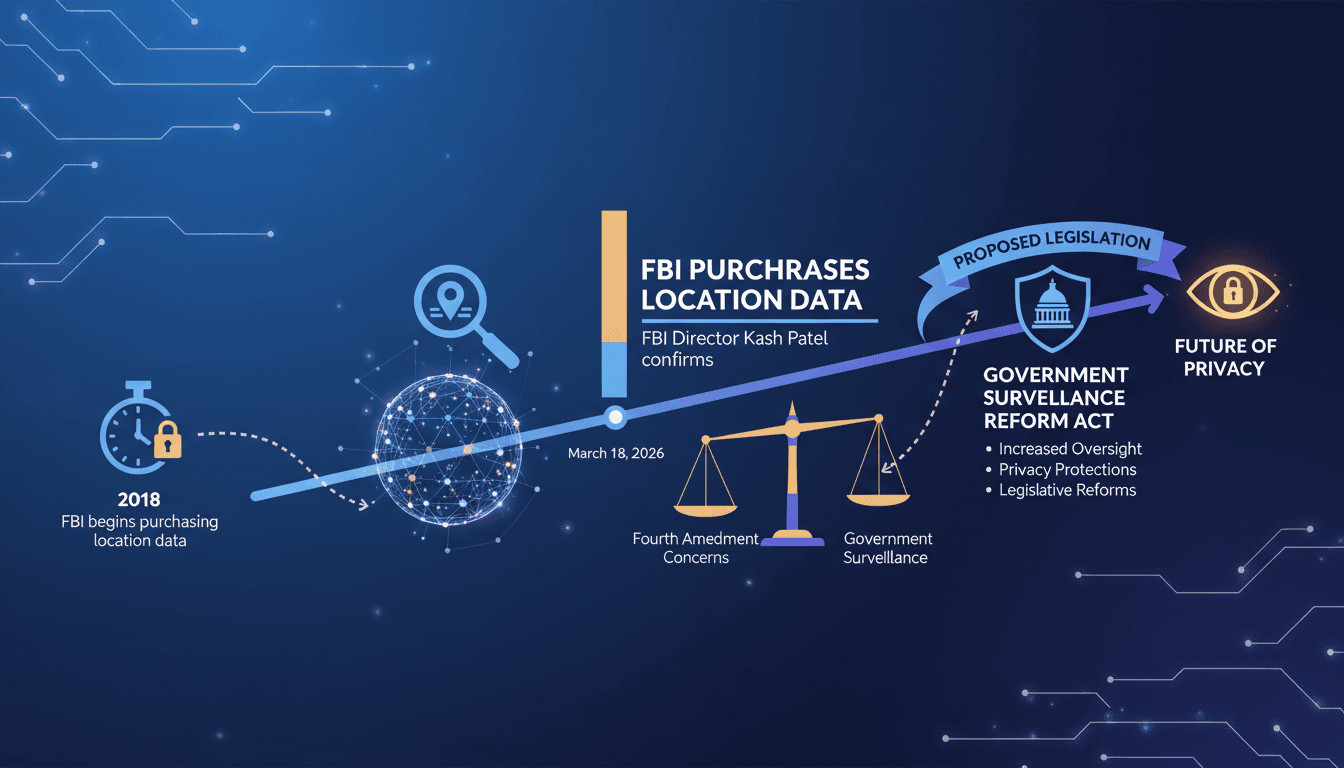 FBI Director Confirms Agency Purchases Location Data from Brokers