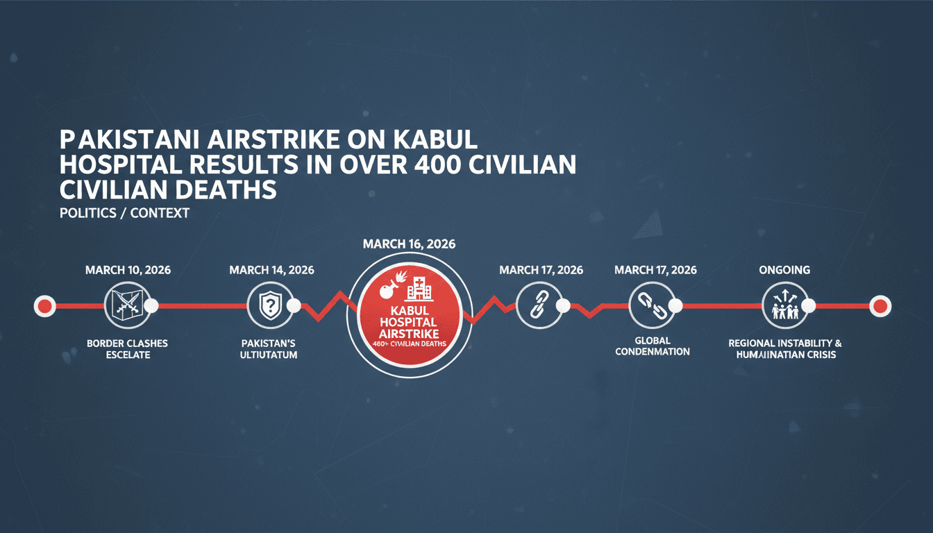 Pakistani Airstrike on Kabul Hospital Results in Over 400 Civilian Deaths