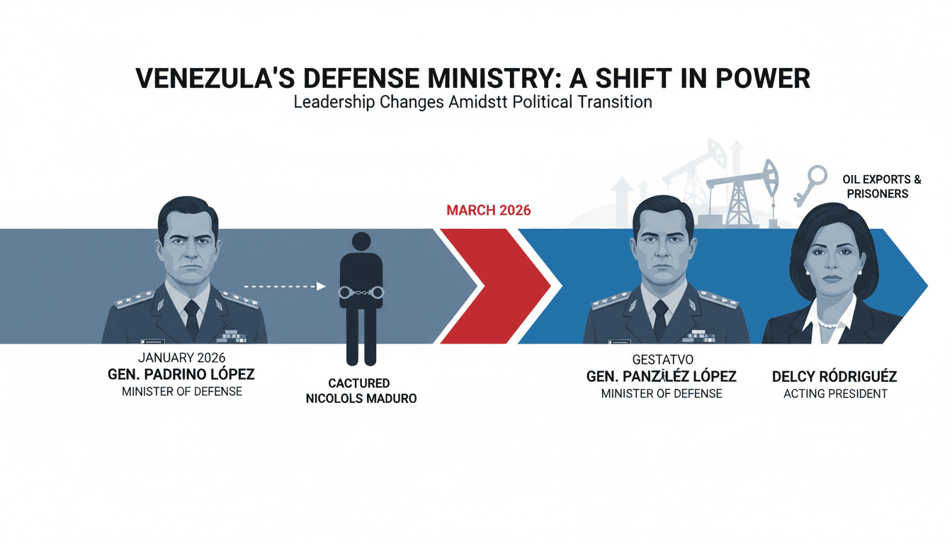 Venezuela's Acting President Appoints New Defense Minister Amid Political Shift