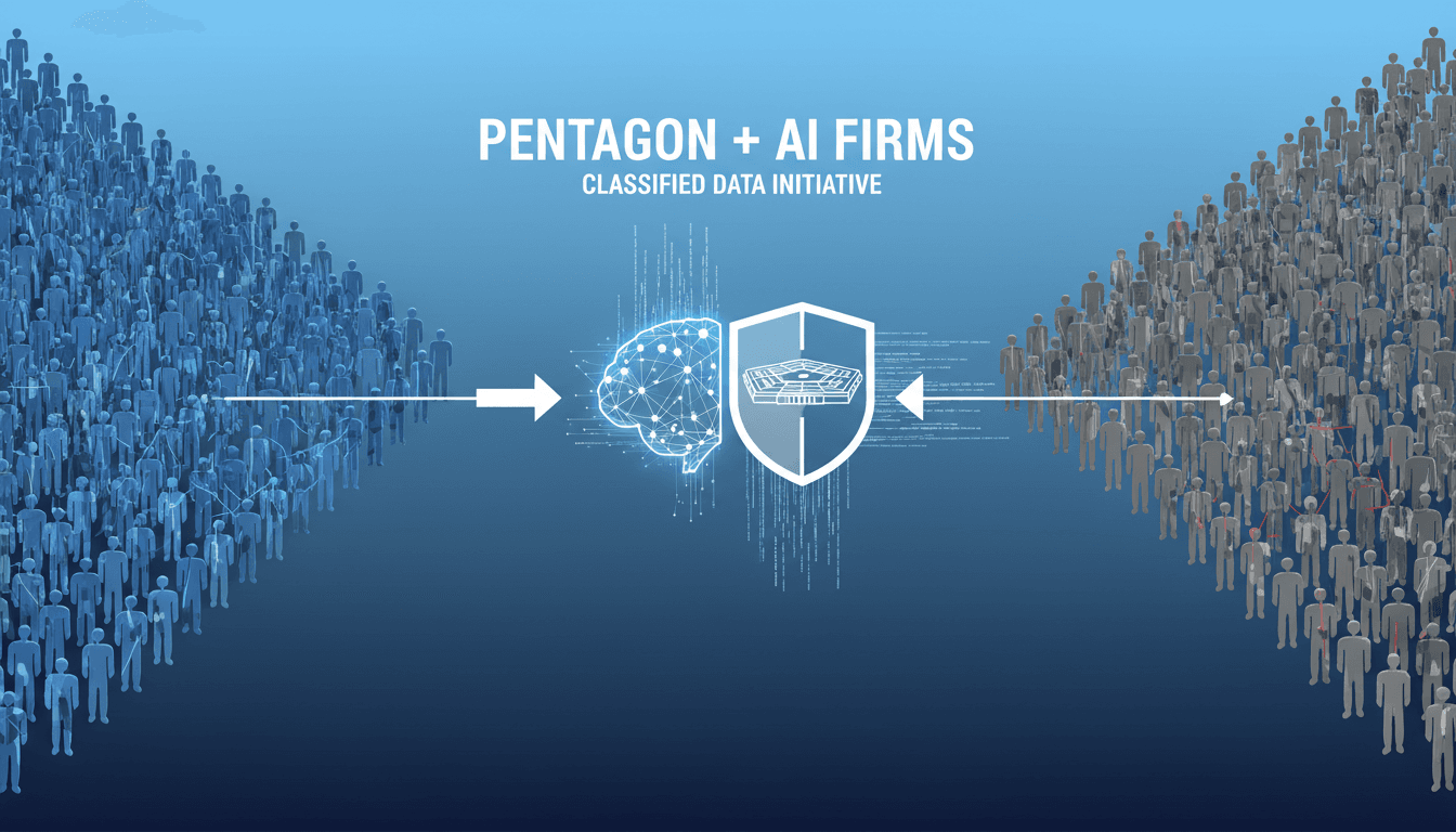 Pentagon to Allow AI Companies to Train on Classified Military Data