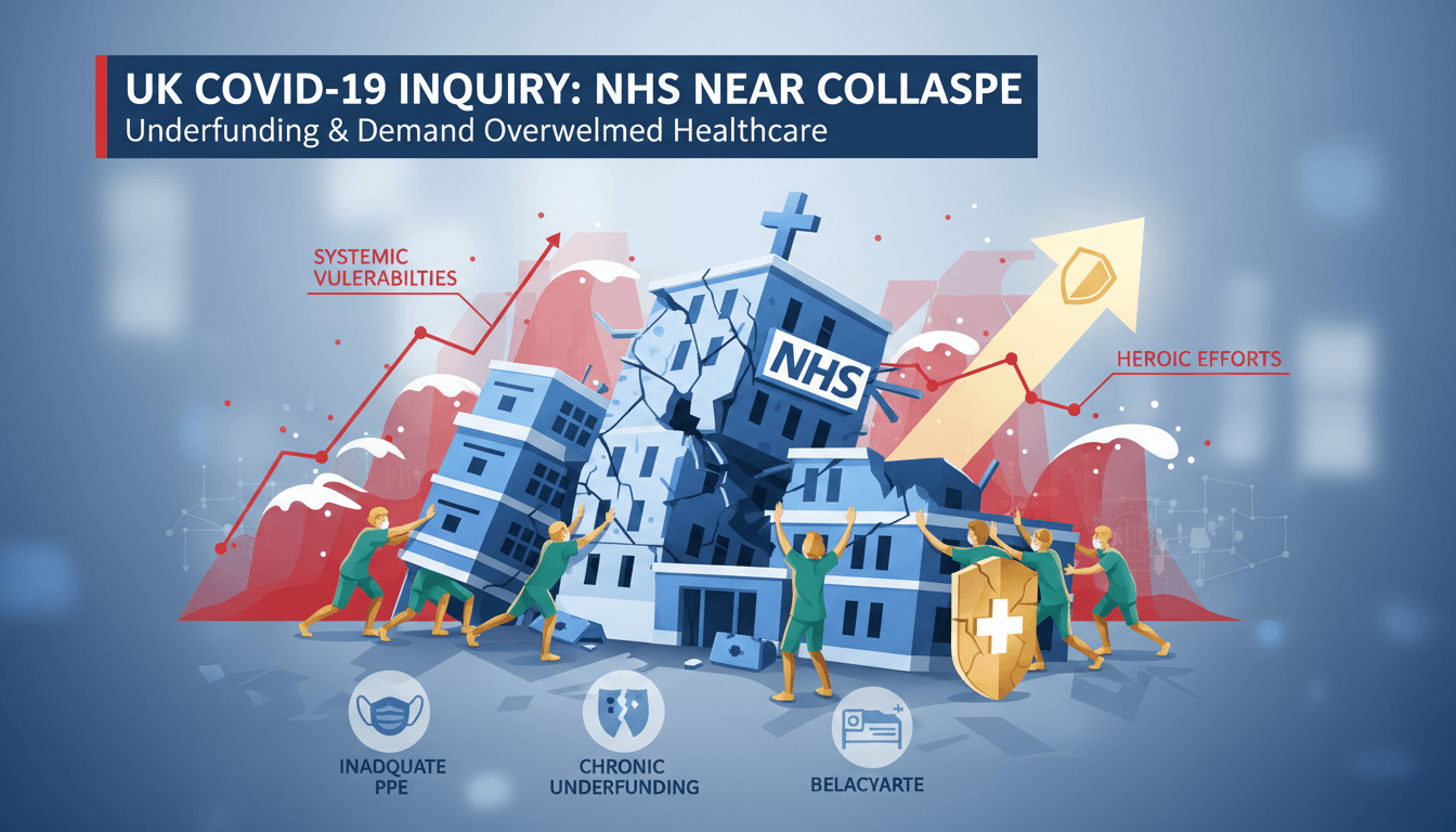 UK COVID-19 Inquiry Report Reveals NHS Near Collapse During Pandemic