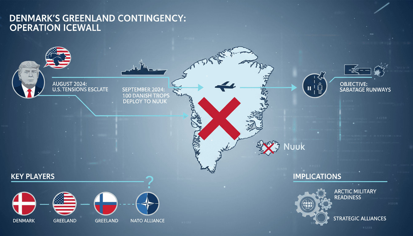 Denmark Prepares Military Contingency to Sabotage Greenland Airports Amid U.S. Tensions