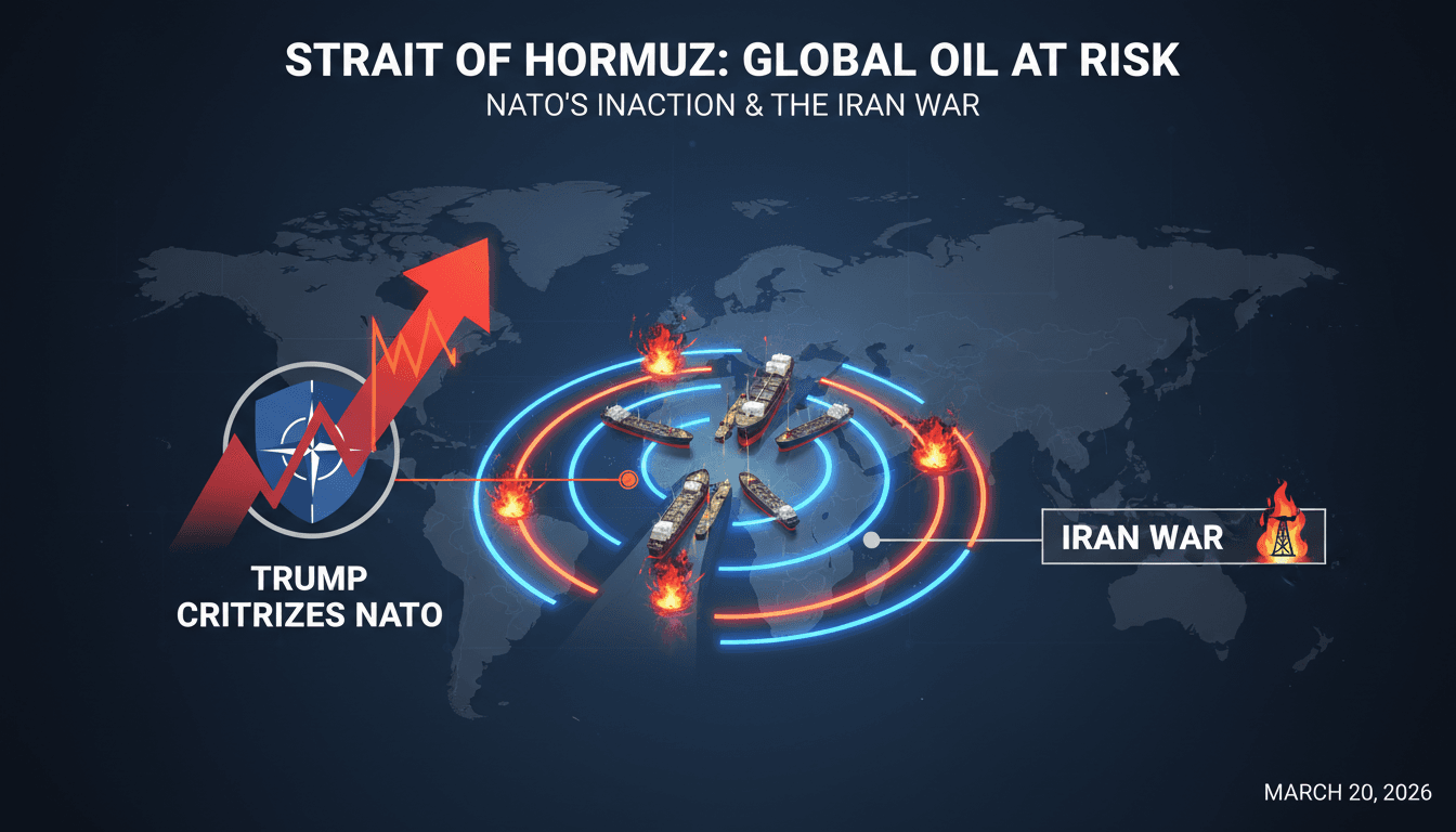 Trump Criticizes NATO Allies for Inaction in Strait of Hormuz During Iran War