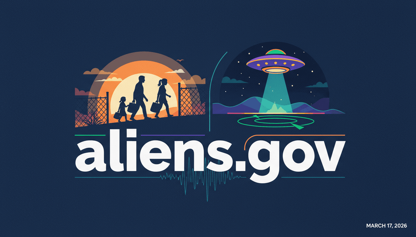 U.S. Government Registers aliens.gov Domain Amid Immigration and UFO Speculation