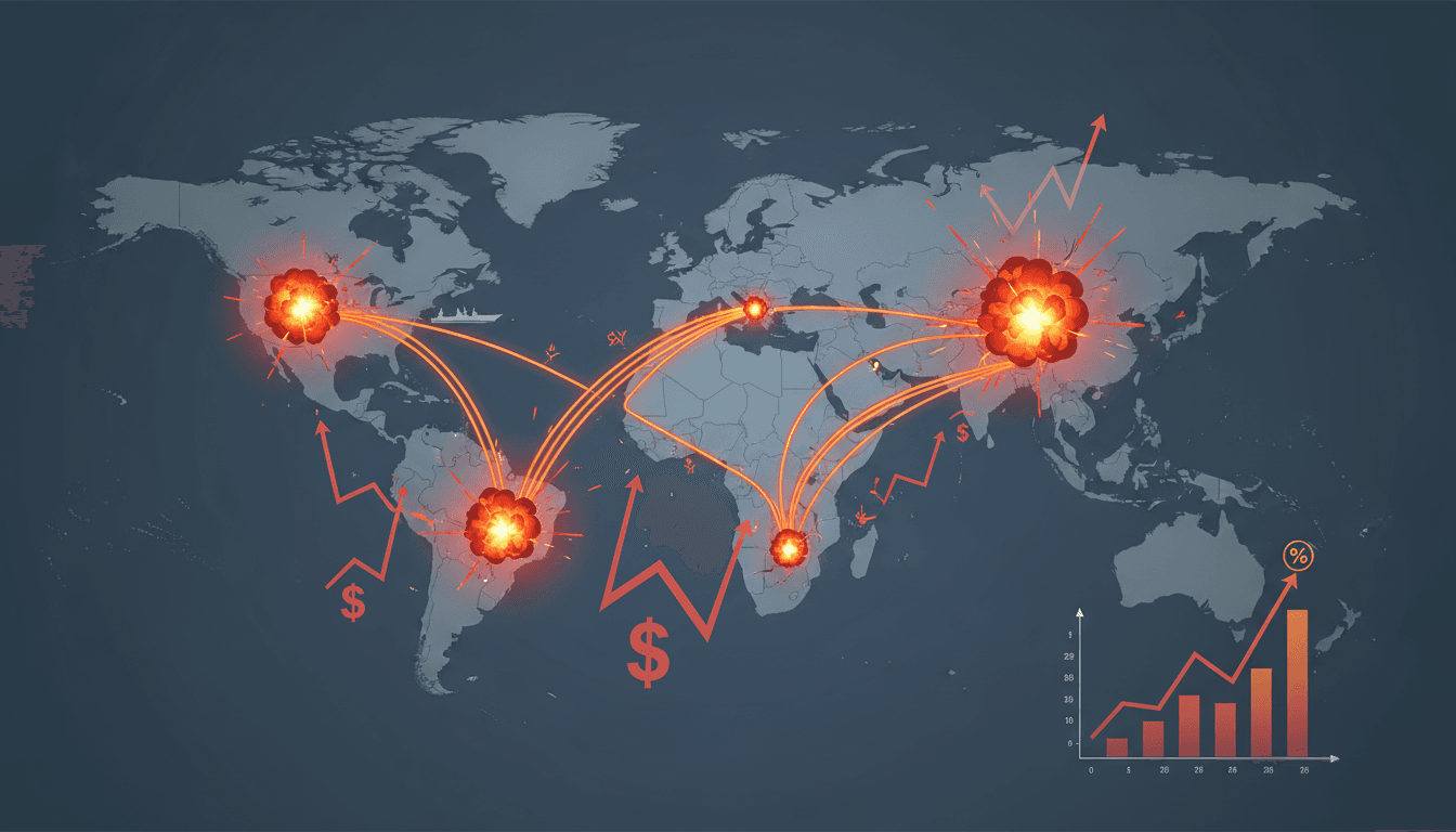 Israeli and Iranian military actions disrupt Middle East oil supplies and elevate global gas prices