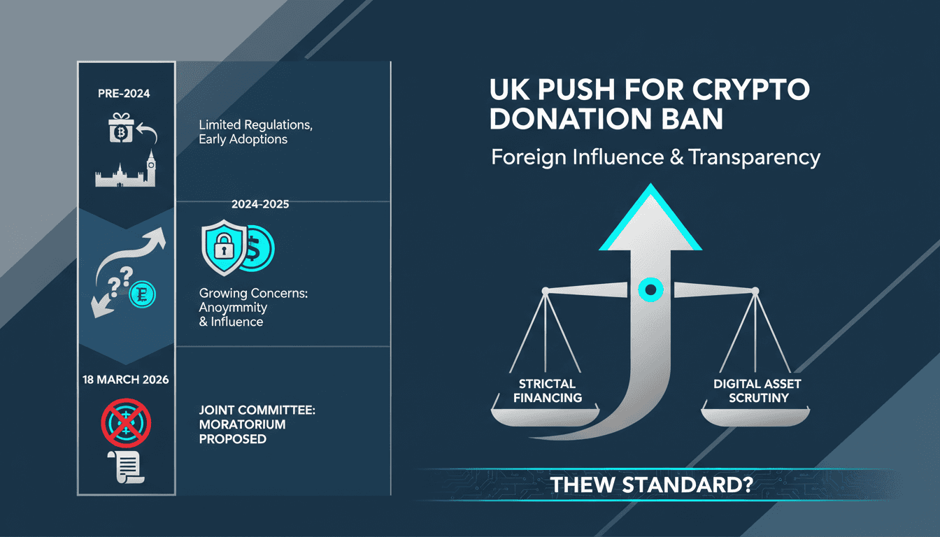 UK Joint Committee Calls for Moratorium on Cryptocurrency Political Donations