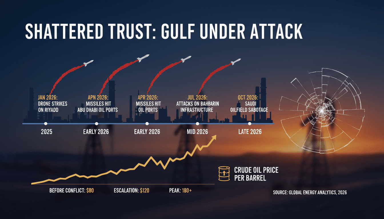 Saudi Arabia Accuses Iran of Shattered Trust Following Missile Attacks on Gulf States