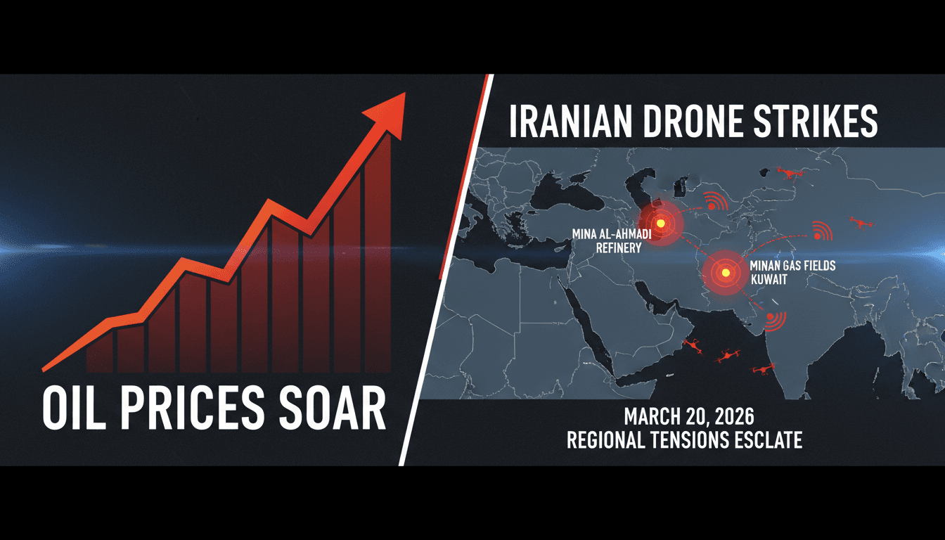 Iranian Drone Strikes Target Kuwait's Mina al-Ahmadi Refinery Amid Regional Tensions