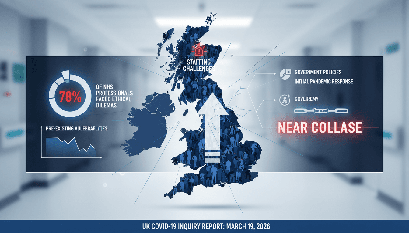 UK COVID-19 Inquiry Report Reveals NHS Near Collapse During Pandemic