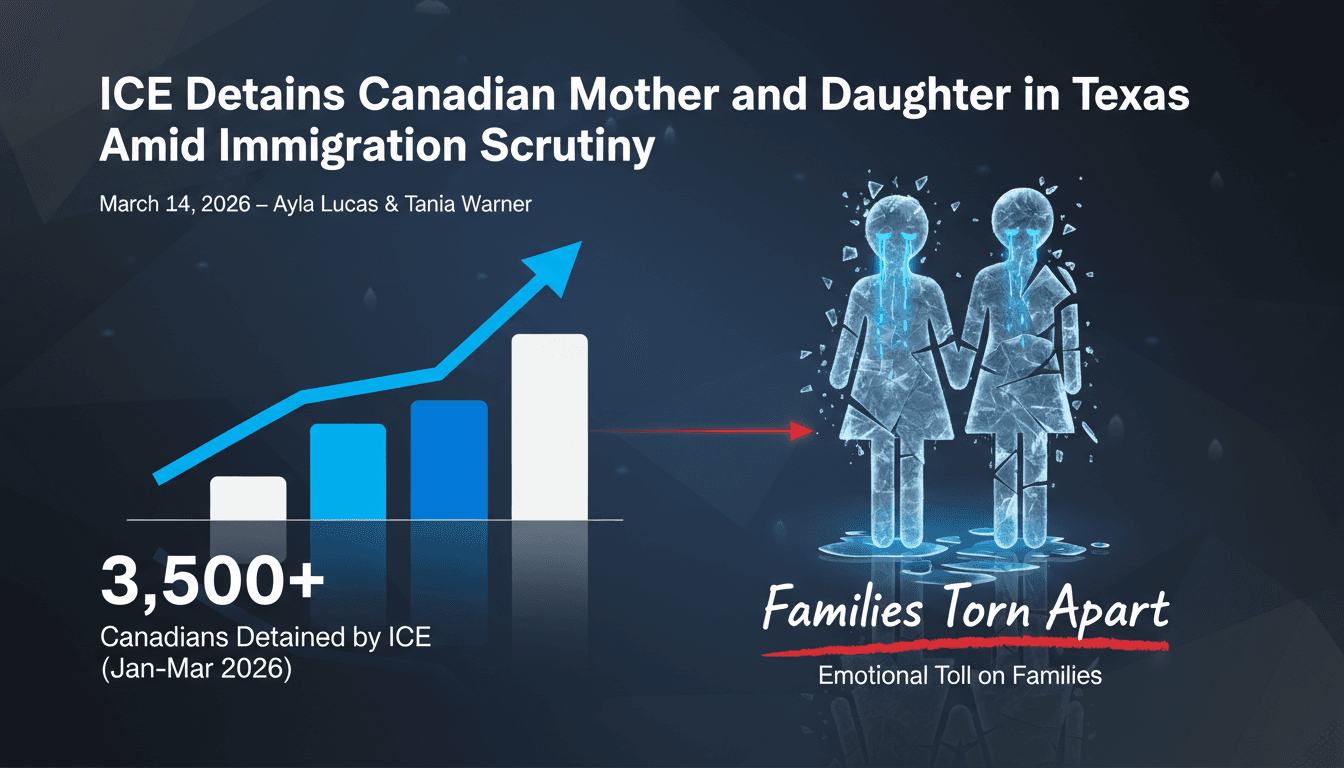 ICE Detains Canadian Mother and Daughter in Texas Amid Immigration Scrutiny