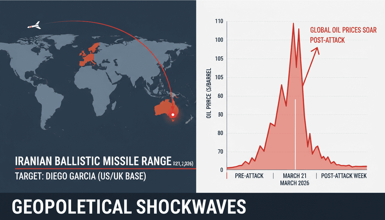 Iran Launches Failed Ballistic Missile Attack on Diego Garcia Base