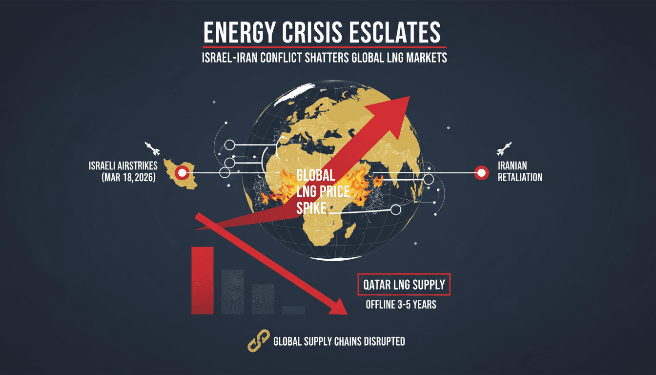 Israeli Airstrikes on South Pars Gas Field Prompt Iranian Retaliation and LNG Supply Crisis
