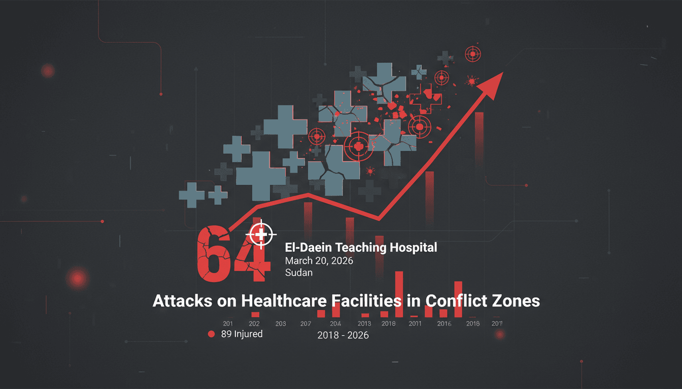 Drone strike on El-Daein Teaching Hospital kills 64 during Eid al-Fitr