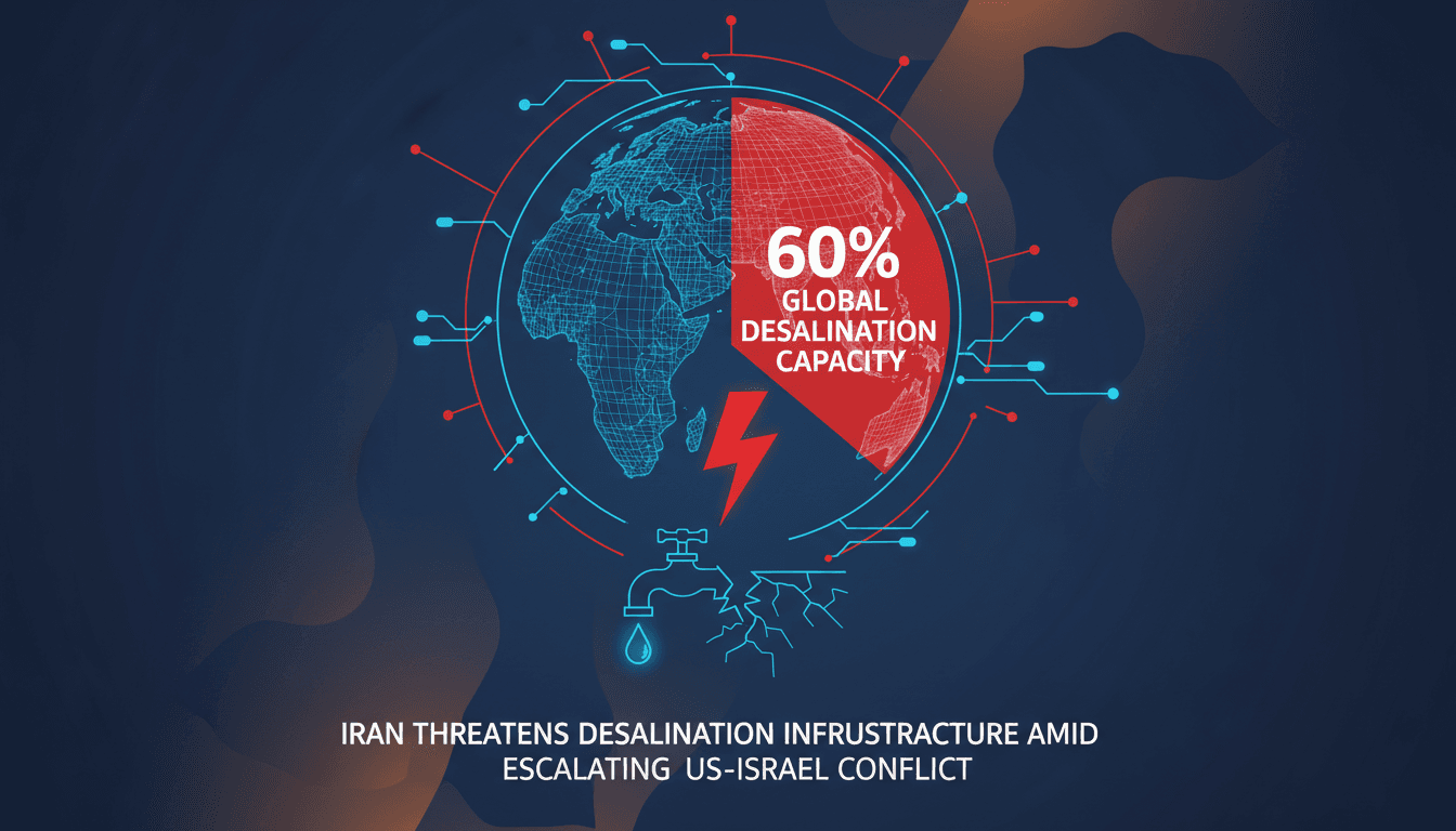 Iran Threatens Desalination Infrastructure Amid Escalating US-Israel Conflict