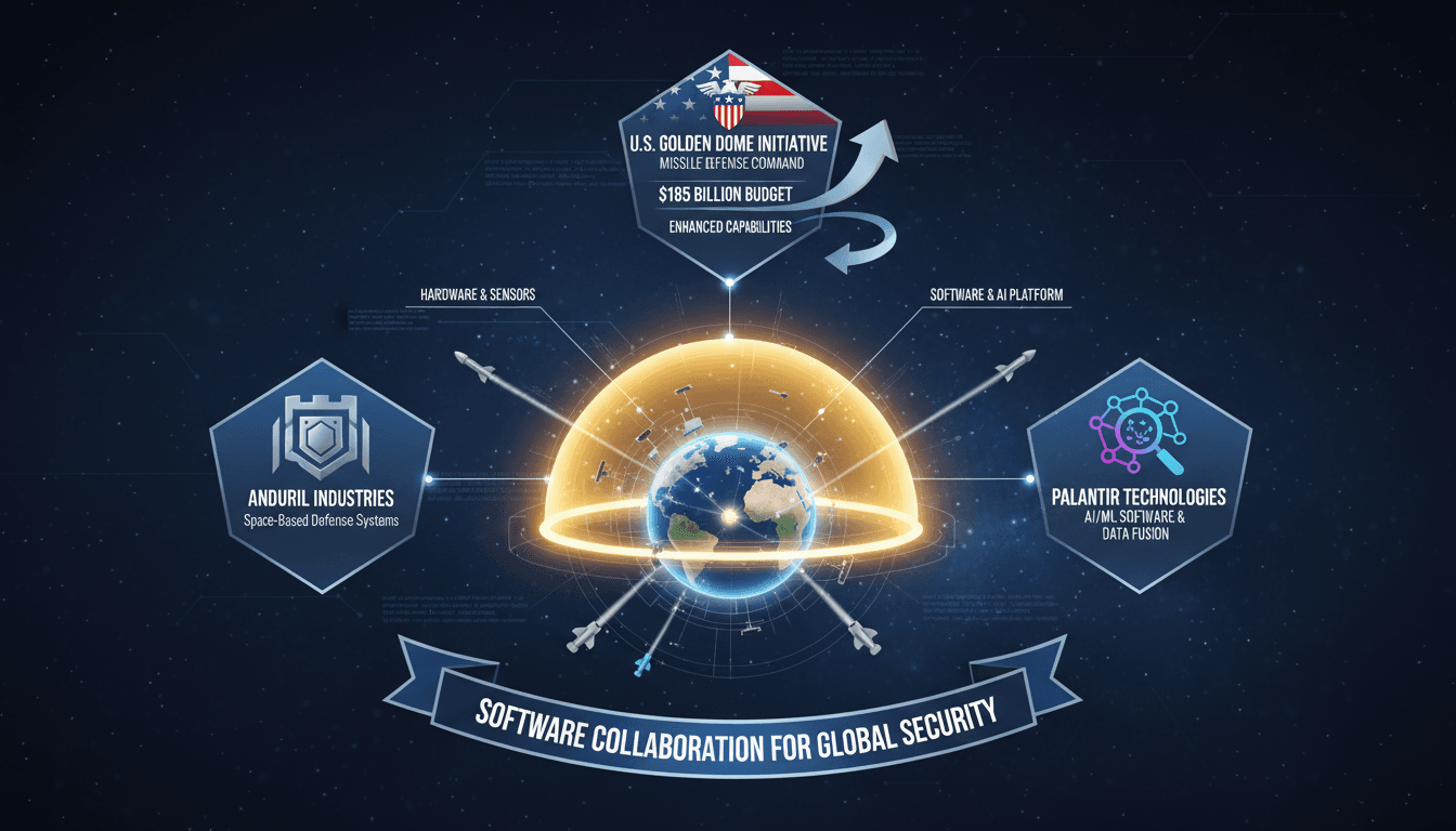 Anduril and Palantir Collaborate on U.S. Golden Dome Antimissile Shield Software