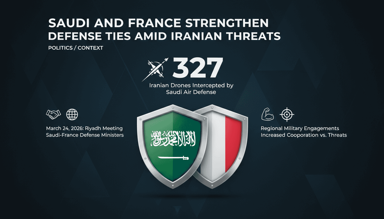 Saudi and France Strengthen Defense Ties Amid Iranian Threats