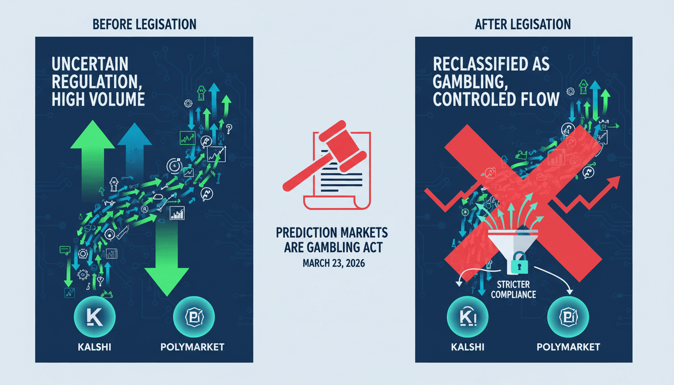 U.S. Senators Introduce Legislation to Reclassify Prediction Markets as Gambling