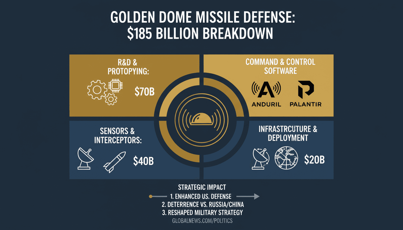 Anduril and Palantir Collaborate on U.S. Golden Dome Missile Defense Software