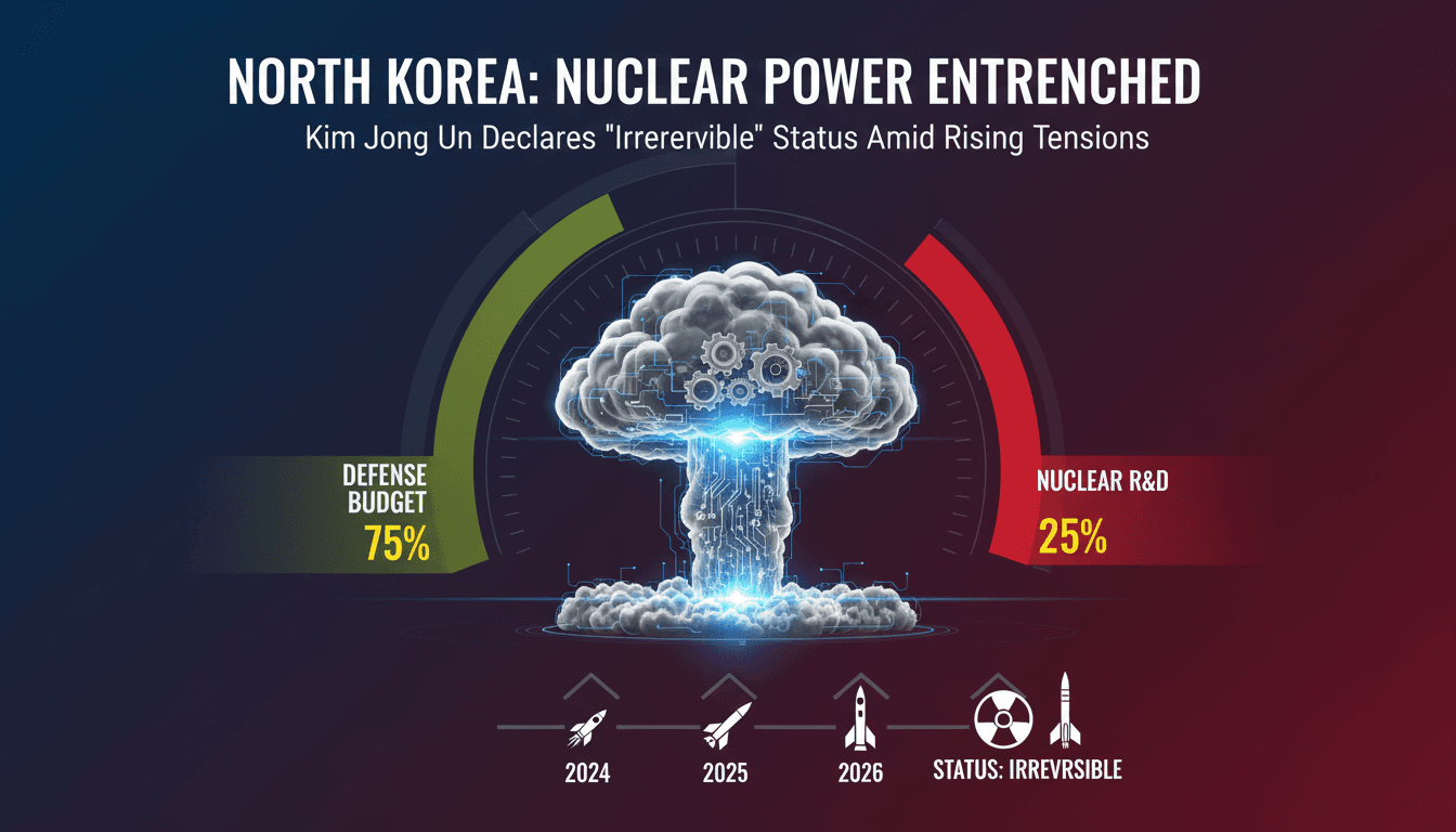 Kim Jong Un Reinforces North Korea's Nuclear Status in Supreme People's Assembly Address