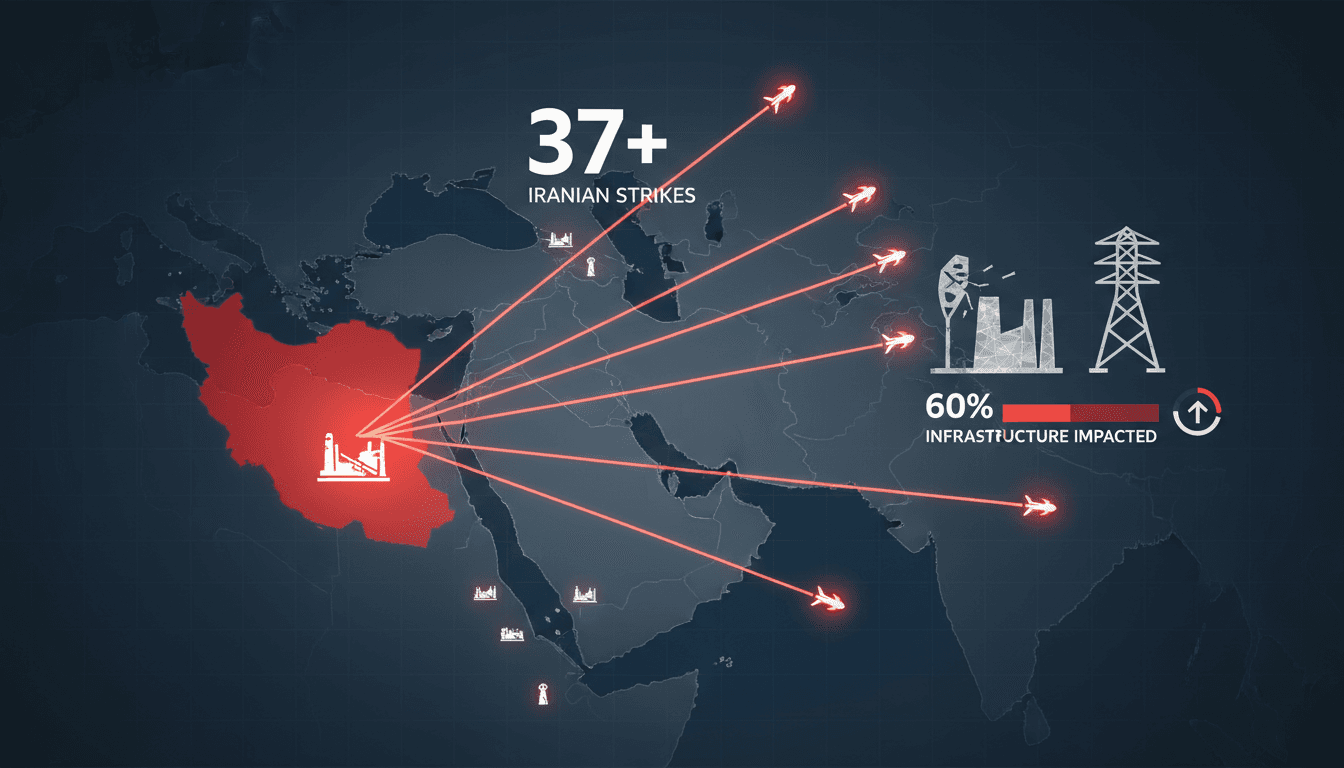 Arab Sextet Issues Joint Statement Condemning Iranian Attacks on Gulf States