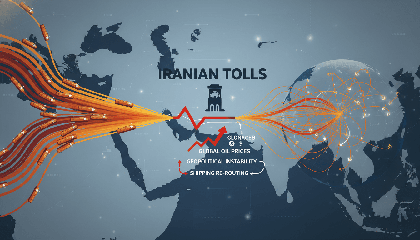 Iranian Parliament Proposes Tolls for Strait of Hormuz Shipping