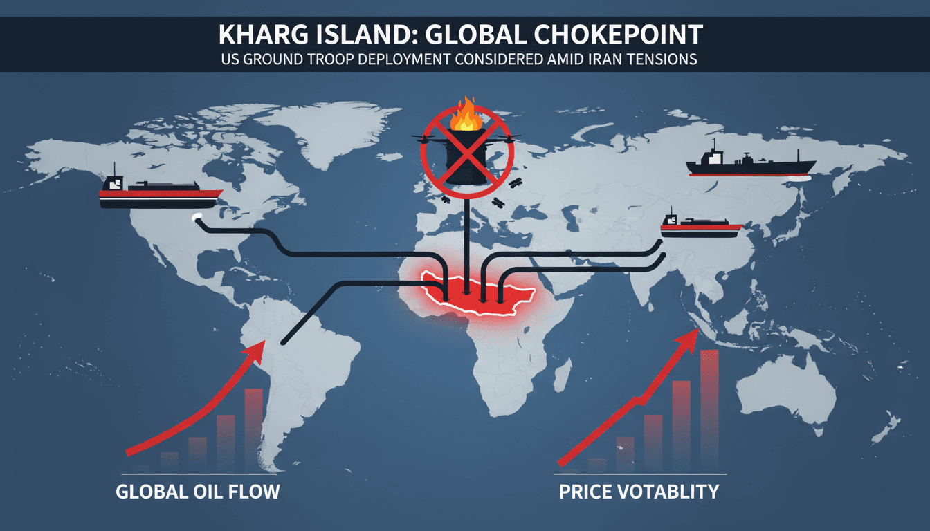 US Considers Ground Troop Deployment to Seize Kharg Island Amid Rising Tensions with Iran