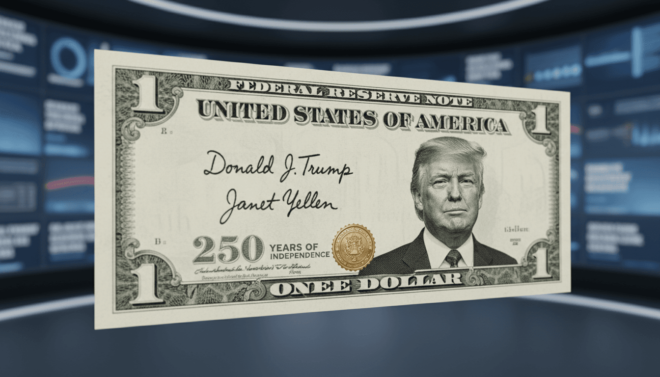 Trump's Signature to Feature on Future U.S. Currency for First Time in 165 Years
