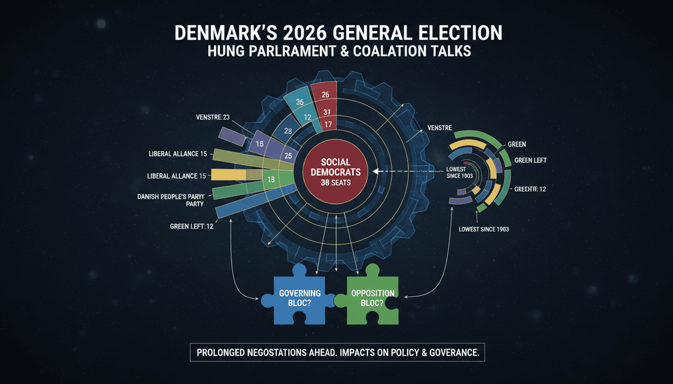 Denmark's 2026 General Election Results in Hung Parliament and Coalition Talks
