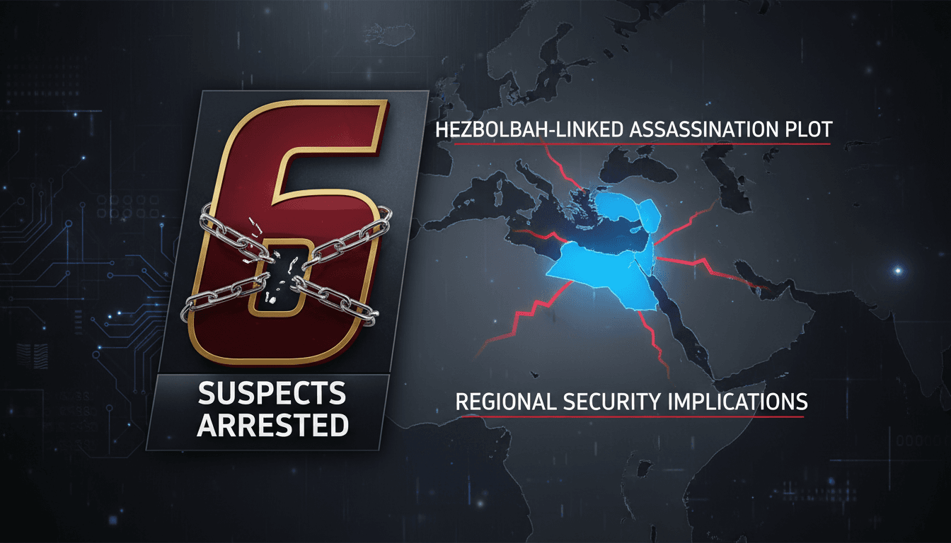Kuwait Arrests Six in Hezbollah-Linked Assassination Plot Against State Leaders