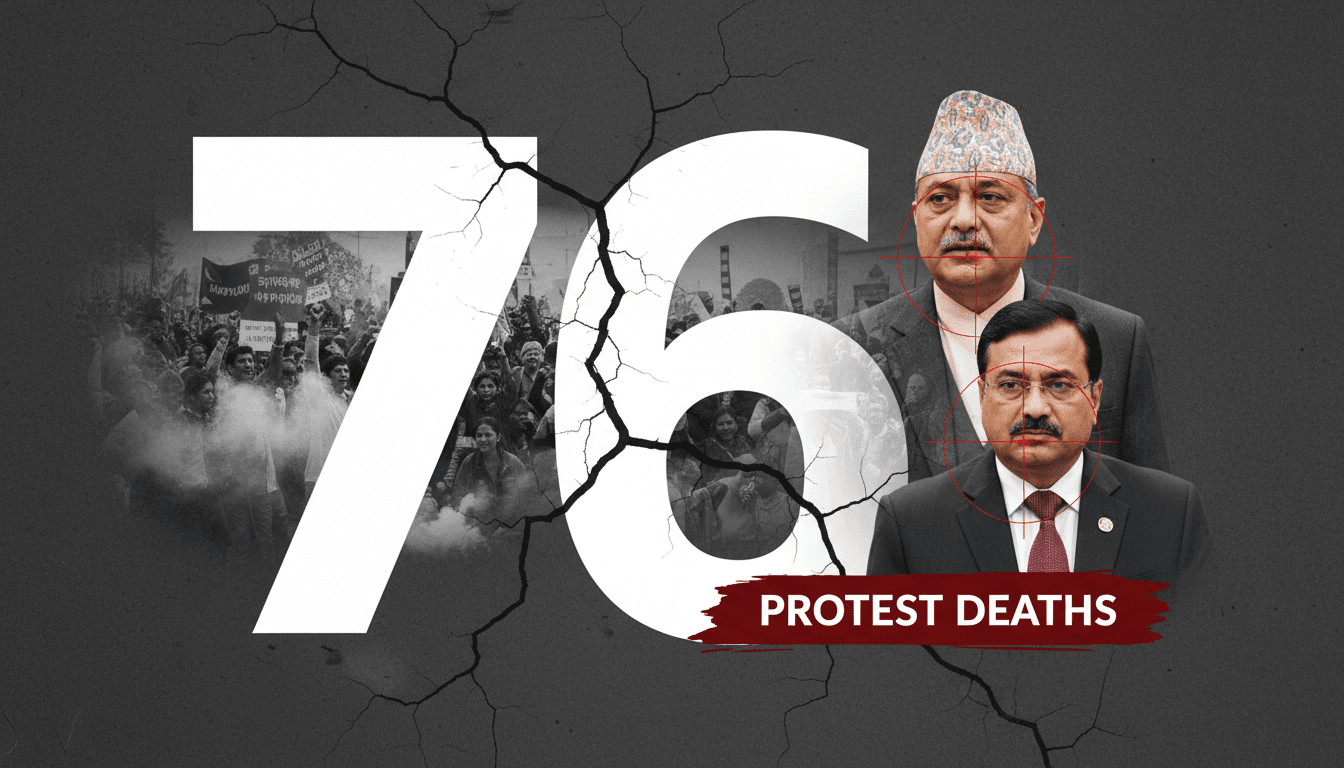 Nepal Police Detain Former PM Oli and Home Minister Lekhak Over Protest Deaths