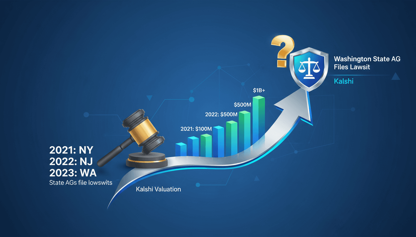 Washington State Attorney General Files Lawsuit Against Kalshi for Illegal Gambling