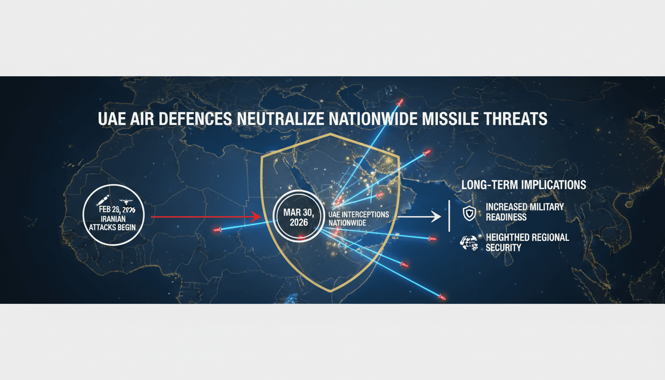 UAE Air Defences Successfully Intercept Missile Threats Nationwide