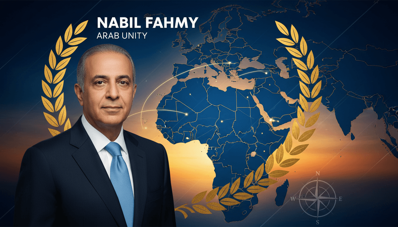 Nabil Fahmy Nominated as Arab League Secretary-General to Strengthen Arab Unity